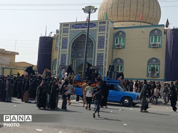 شکوه ارادت نسل نو در همایش پیاده‌روی «جاماندگان اربعین» روستای کنارترش