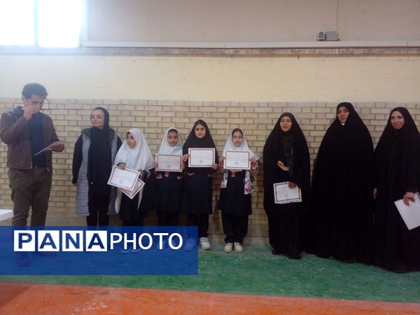  مسابقات شطرنج دختران مقطع ابتدایی شهرستان قدس