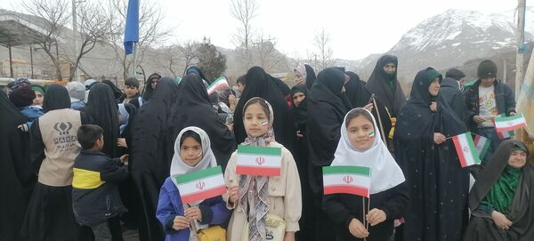 راهپیمایی ۲۲بهمن ماه روز پیروزی انقلاب اسلامی ایران در بار
