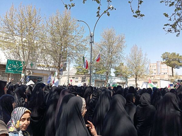 مردم کاشمر با سر دادن فریاد مرگ بر اسرائیل روز قدس را گرامی داشتند