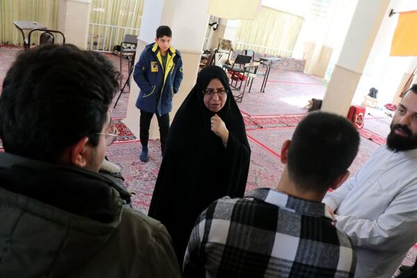 بازدید مدیر آموزش‌وپرورش شهرستان ابرکوه ازاعتکاف دانش آموزان