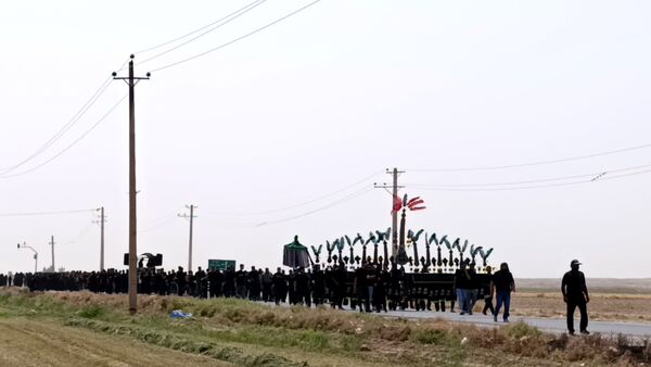 عزاداری در روستای مومن آباد قم
