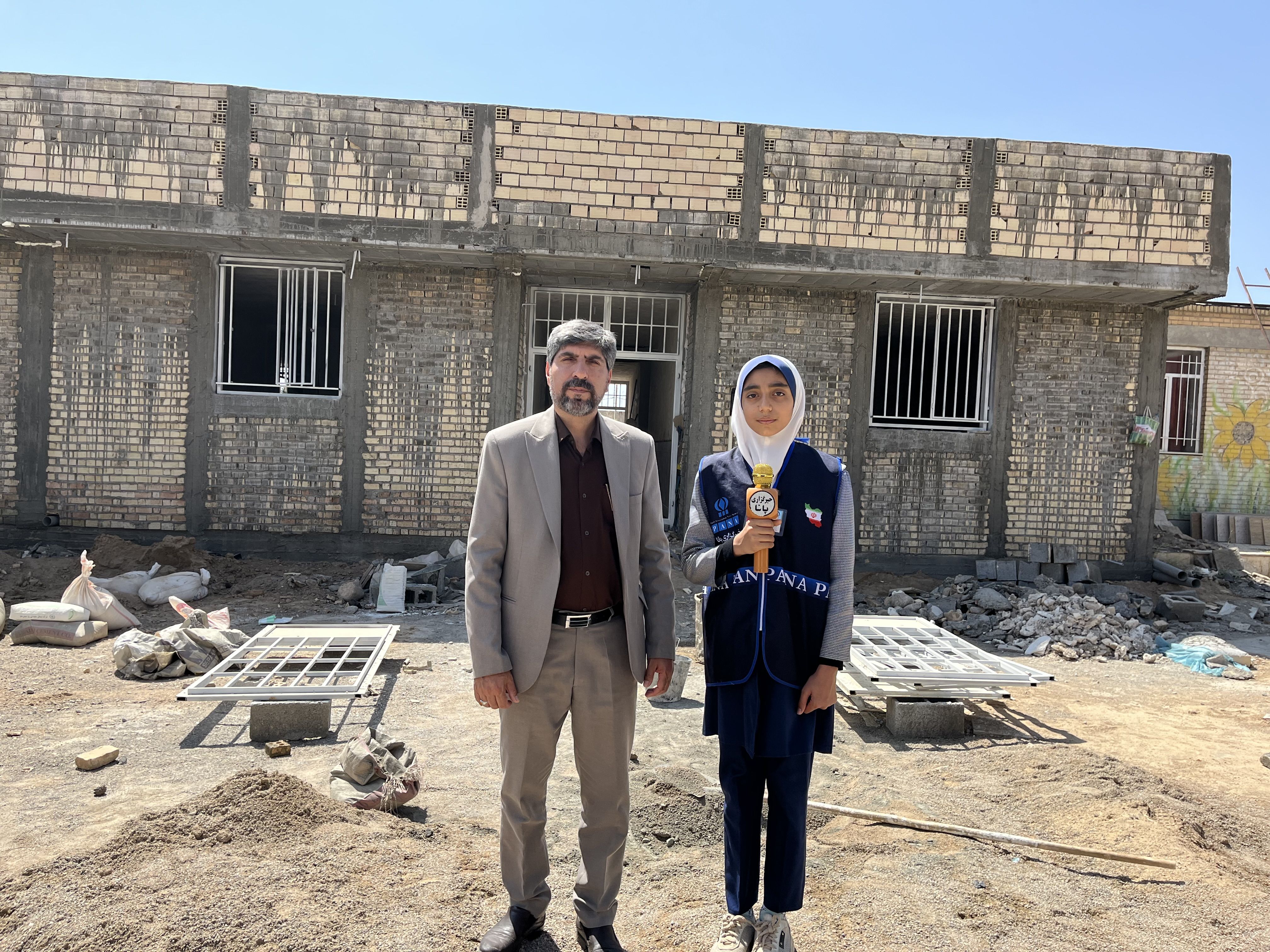 تکمیل پنج پروژه در راستای طرح ملی بازسازی مدارس آباده