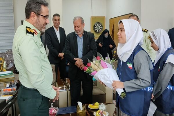 دیدار مدیرکل آموزش وپرورش اردبیل با فرمانده نیروی انتظامی استان 