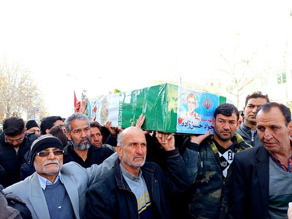 تشییع با شکوه شهید جوادحسن زاده شهید مرزبانی فراجا
