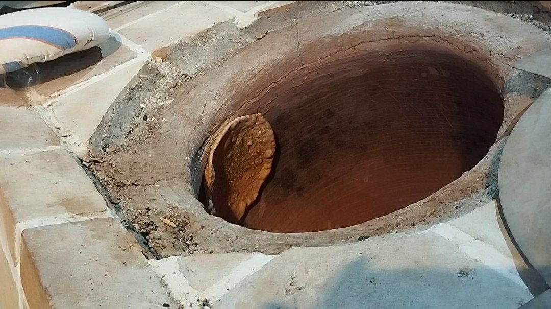 خدمت‌رسانی تنورخانه سنتی ایران در جشن غدیر جمکران