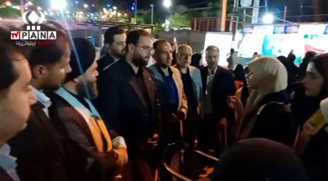 بازدید قائم مقام سازمان دانش آموزی از مواکب دانش آموزی شهرستان علی آباد کتول