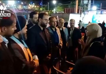 بازدید قائم مقام سازمان دانش آموزی از مواکب دانش آموزی شهرستان علی آباد کتول