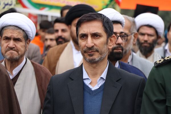 راهپیمایی 13 آبان در ناحیه یک بهارستان