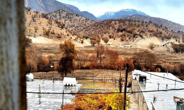 بازگشت باران به میانکوه پس از ماه‌ها خشکسالی