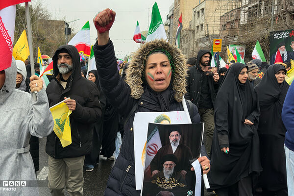 راهپیمایی روز قدس در تهران