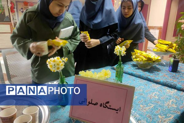 مدارس شهرستان قدس زیر چادر بانوی دو عالم در جشن ولادت حضرت زهرا(س)