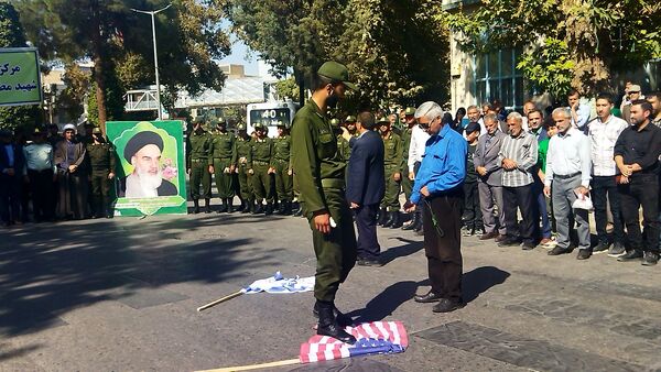 راهپیمایی بشارت نصر در نیشابور 
