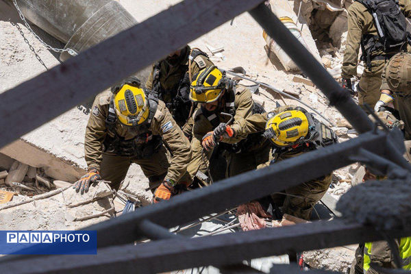 ویرانه‌های اسرائیل پس از حملات ایران