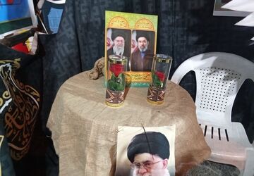 برپایی غرفه‌ فرهنگی توسط معلمان و دانش آموزان 