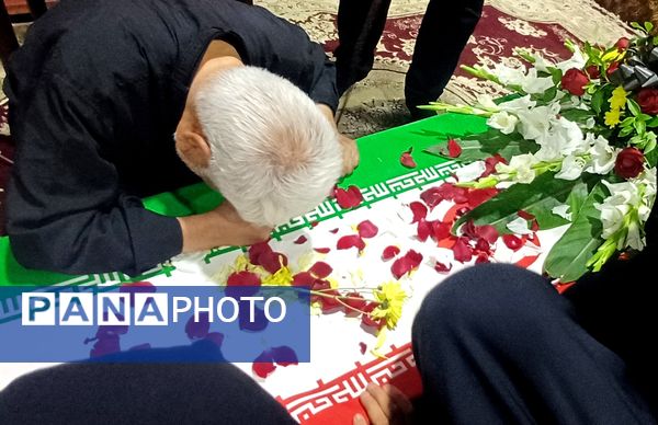 مراسم وداع با پیکر شهید مدافع وطن در شهرستان کوهپایه 