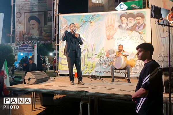  برنامه فرهنگی-آموزشی دانش‌آموزان در غرفه آموزش و پرورش ورامین 