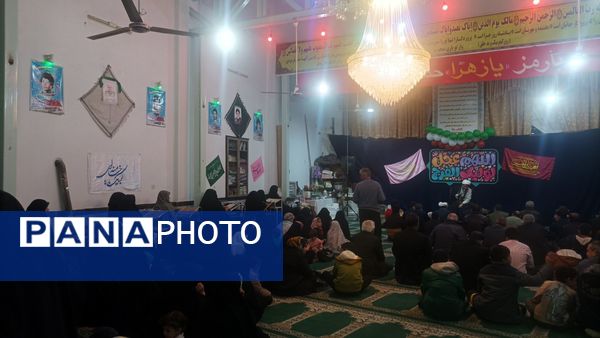 مراسم ولادت امام زمان (عج) در مسجد نینوای نیشابور 