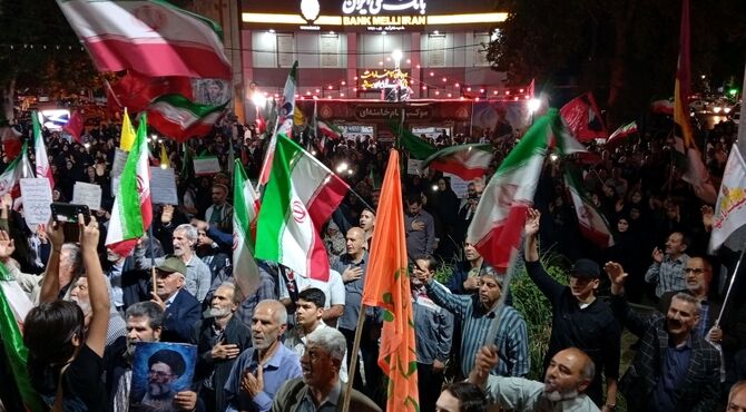 جمعیت‌ پرشور شبانه، اوج همبستگی و بیعت مجدد با رهبری انقلاب اسلامی