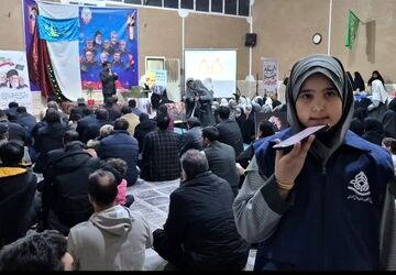 برنامه «پدران قهرمان، چراغ راه ما» در مهریز برگزار شد