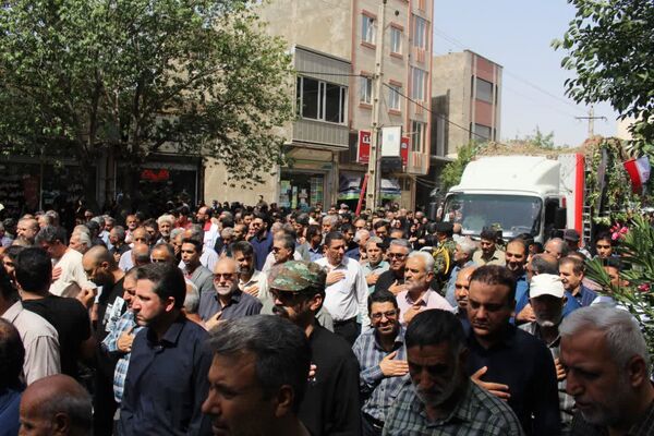 وداع باشکوه مردم دو استان با پیکر شهیدان اقتدار
