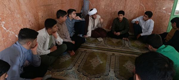 جلوه‌هایی از اعتکاف پسران آشخانه 
