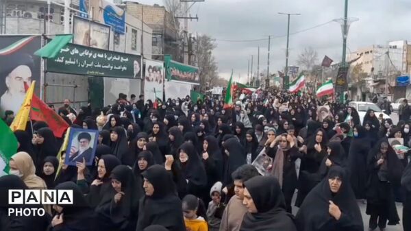 حضور پر شور مردم کوهدشت در راهپیمایی عظیم روز قدس