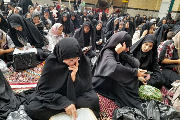 مراسم روز عرفه در مسجد صاحب‌الزمان(عج) و امام‌زاده سید فتح‌الله ورامین
