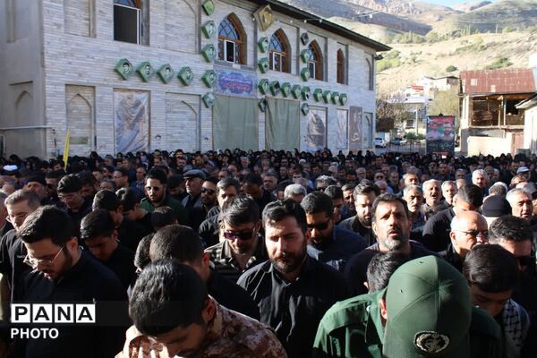 مهمان آسمانی در روستای شهیدپرور لزور