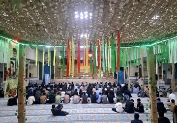 اولین روز راهیان‌نور کاروان پسران جنوب کرمان