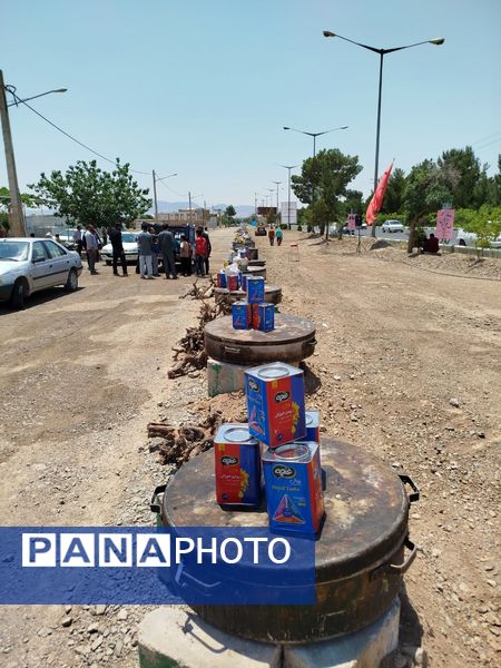 آماده سازی 110 دیگ اطعام علوی در کاشمر