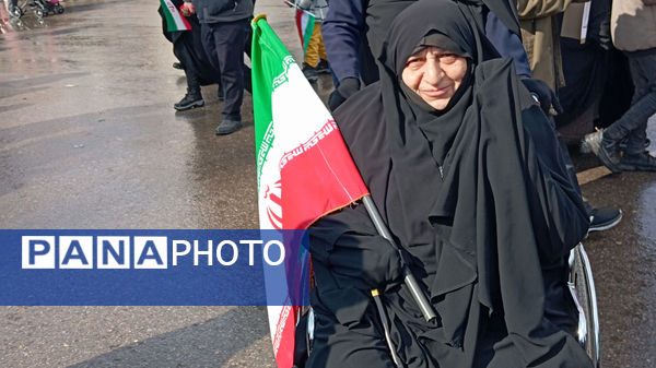 راهپیمایی ۲۲ بهمن ماه در شهر مشهد مقدس