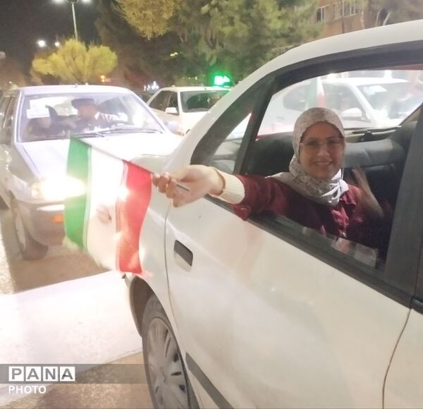 شب میدانداری دختران در خط مقدم