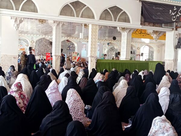 نماز عبادی سیاسی جمعه کاشمر 