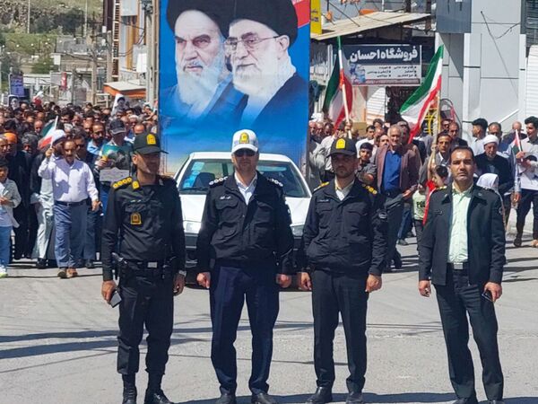 راهپیمایی روزجهانی قدس در شهرستان آبدانان 
