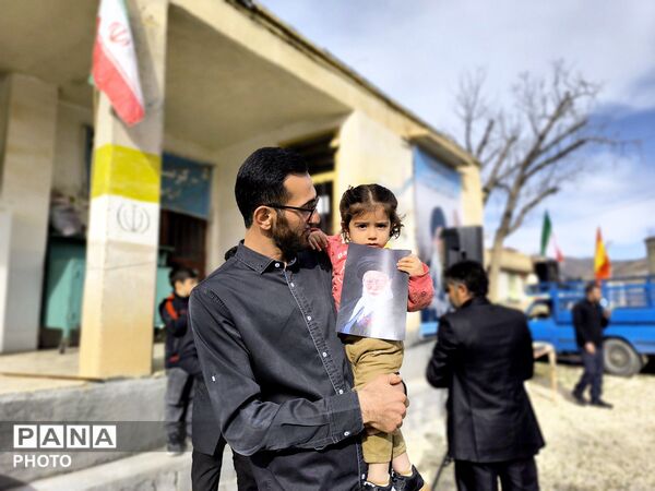 ندای مرگ بر آمریکا و اسرائیل مردم حماسه‌ساز میانکوه 
