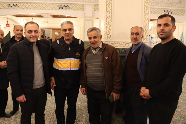 میز خدمت در بخش بندپی شرقی به‌مناسبت دهه فجر