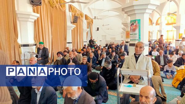 نماز عبادی سیاسی جمعه در شهرستان خلیل آباد 