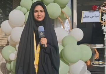 به صدا درآمدن زنگ «سپاس معلم» در دبیرستان اخوان کریمی قم