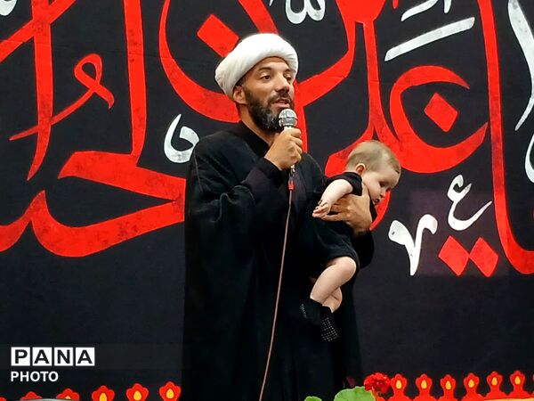 همایش شیرخوارگان حسینی در مسجد شهدا شهرستان کوهپایه