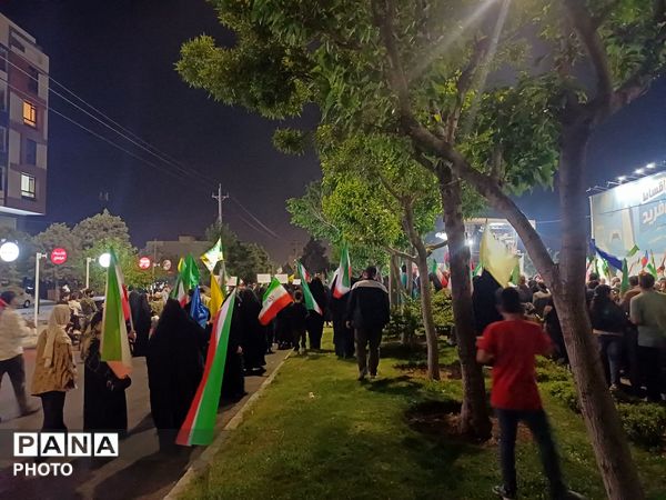 هفتاد ‌و چهارمین موج حضور مردمی در استان البرز