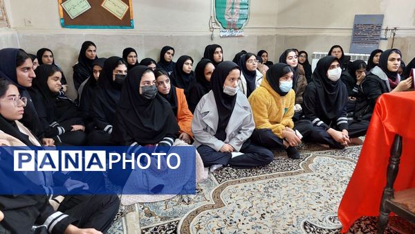 بازدید کارشناس ادبیات فارسی از مدرسه فاطمه الزهرا: تقویت پایه‌های ادبی در نسل آینده