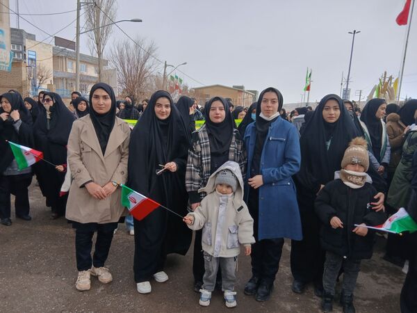 راهپیمایی ۲۲ بهمن ، جلوه‌ای از وحدت و انسجام مردم غیرتمند چاراویماق 