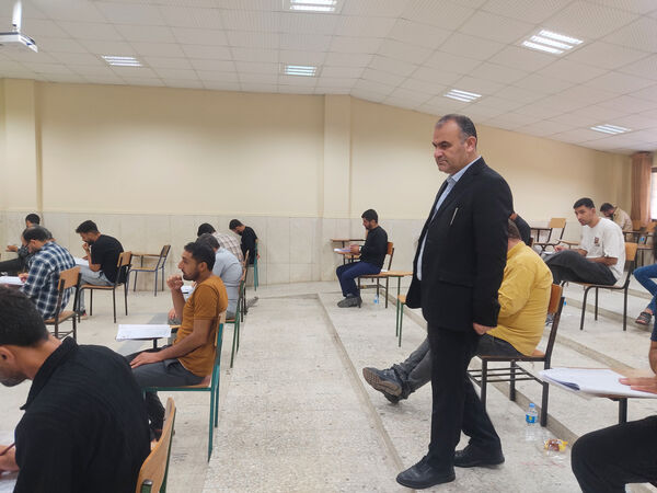 بازدید مدیرکل آموزش و پرورش مازندران از برگزاری آزمون‌ استخدامی فرهنگیان در بابلسر