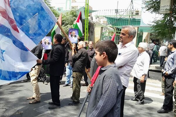 راهپیمایی مردم ولایتمدار ورامین در محکومیت ترور  شهید اسماعیل هنیه