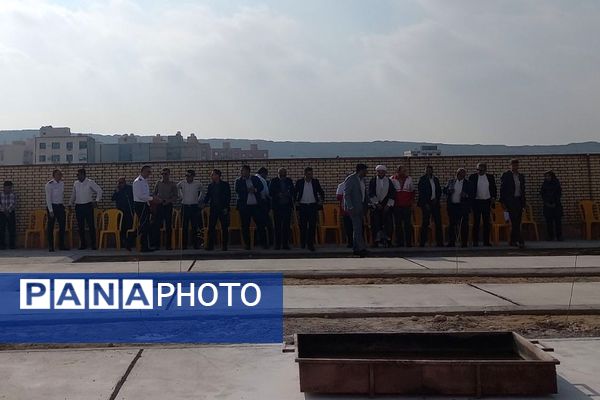 بیست و ششمین مانور زلزله و ایمنی در مدرسه دخترانه شهید رضا زارعی بندرعباس