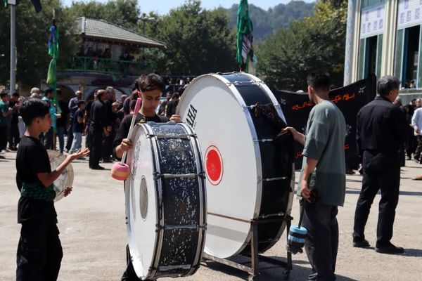 عزاداری روز ۲۸ صفر در آستان تکیه پهنه‌کلا ساری
