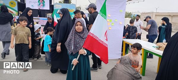 کانون پرورش فکری کودکان و نوجوانان بندرعباس در سوگ رهبر شهید