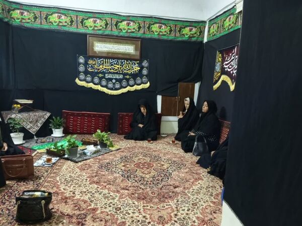  قرائت زیارت آل یاسین و دعای باران و استغاثه به امام زمان در فدافن