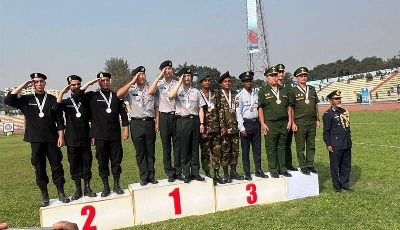 مدال نقره تیراندازان ایران در مسابقات ارتش‌های جهان
